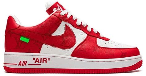 nike air force 1 x louis vuitton red|air force one louis vuitton.